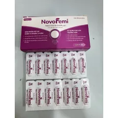 Viên đặt Novofemi Tím - làm sạch, khử mùi, giảm ngứa, khí hư, hỗ trợ dưỡng ẩm