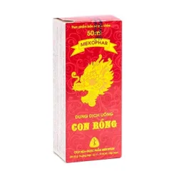 Dung dịch uống Con Rồng Mekophar hỗ trợ tăng cường sức khỏe đường ruột (50ml)