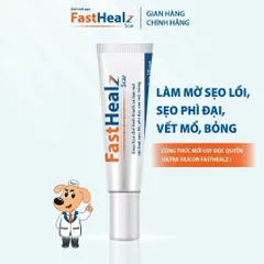 Gel mờ sẹo lồi, sẹo phì đại, sẹo bỏng, sau mổ cho mẹ và bé Fasthealz Scar 12g