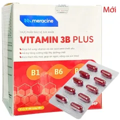 Viên uống Vitamin 3B Plus Meracine – Hỗ trợ ăn ngon, nâng cao sức khỏe (Hộp 100 viên)