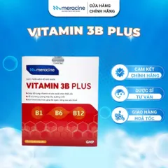 Viên uống Vitamin 3B Plus Meracine – Hỗ trợ ăn ngon, nâng cao sức khỏe (Hộp 100 viên)