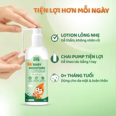 Sữa dưỡng ẩm Novopetie Baby Moisture Lotion 200g - Hỗ trợ củng cố hàng rào bảo vệ da, dưỡng ẩm cho bé