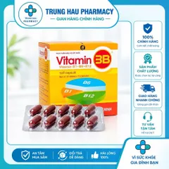 Vitamin 3B Gold Phúc Vinh Hộp 100 Viên – Bổ Sung B1 B6 B12, Giảm Mệt Mỏi, Tăng Cường Sức Khỏe