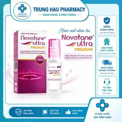 Nước mắt nhân tạo Novotane Ultra Premium 10ml hỗ trợ phục hồi mắt