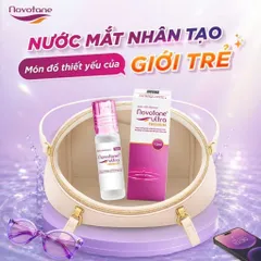 Nước mắt nhân tạo Novotane Ultra Premium 10ml hỗ trợ phục hồi mắt