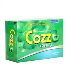 Kẹo ngậm Cozz Candy DHG - Hỗ trợ giảm ho, thông họng (Hộp 100 viên)