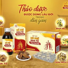TPBVSK Bổ Phế Kha Tử Tín Phong - Hỗ Trợ Giảm Ho, Hỗ Trợ Giảm Đau Rát Họng Lọ 125ml