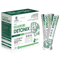 Gel giải rượu bia Giarubi Detonix hộp 20 gói x 15ml