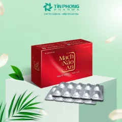Viên uống bổ não MẠCH NÃO AN, hỗ trợ bổ huyết, hoạt huyết; giảm đau đầu, hoa mắt, chóng mặt, mất ngủ, tê bì chân tay