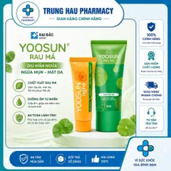 Combo chăm da thâm mụn Kem bôi da Yoosun Rau Má 25g + Kem bôi da Yoosun Nghệ 25g