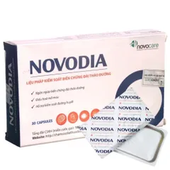 Viên uống Novodia hộp 30 viên -  Hỗ trợ giảm nguy cơ biến chứng tim mạch của đái tháo đường