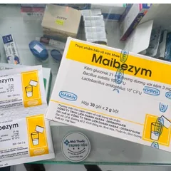 Men vi sinh Maibezym - Bổ sung lợi khuẩn, cải thiện rối loạn tiêu hóa (Hộp 30 gói)