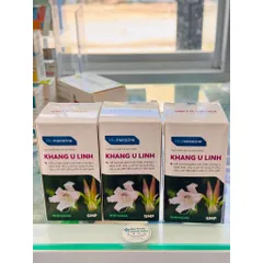 Viên uống Khang U Linh - Hỗ trợ làm giảm triệu chứng u lành tính như u xơ tử cung phụ nữ, u xơ tiền liệt tuyến nam giới