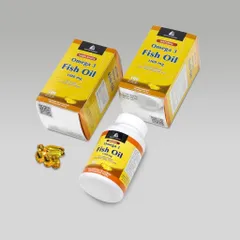 Viên uống dầu cá thiên nhiên Omega 3 Fish Oil 1100mg Boston Pharma- Lọ 100 viên