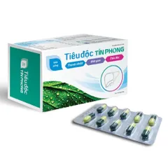 Thực Phẩm Bảo Vệ Sức Khỏe Tiêu Độc Tín Phong - Thanh Nhiệt, Mát Gan, Giải Độc Gan, Giảm Nóng Trong