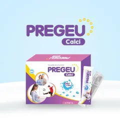 PREGEU CALCI 30 gói – Calci Từ Sữa Bổ Sung Canxi, Phát Triển Chiều Cao Tối Ưu, Xương Răng Chắc Khỏe Cho Cả Gia Đình
