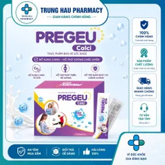 PREGEU CALCI 30 gói – Calci Từ Sữa Bổ Sung Canxi, Phát Triển Chiều Cao Tối Ưu, Xương Răng Chắc Khỏe Cho Cả Gia Đình