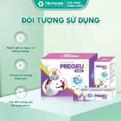 PREGEU CALCI 30 gói – Calci Từ Sữa Bổ Sung Canxi, Phát Triển Chiều Cao Tối Ưu, Xương Răng Chắc Khỏe Cho Cả Gia Đình