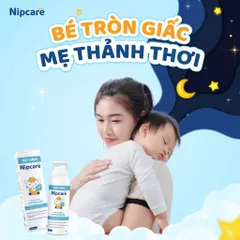 Xịt hăm Nipcare 80ml - Vệ sinh khi thay tã bỉm, ngừa hăm tả dạng phun sương