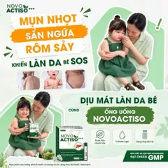 Ống uống bổ gan Novo Actiso - Hỗ trợ cải thiện chức năng gan