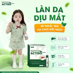 Ống uống bổ gan Novo Actiso - Hỗ trợ cải thiện chức năng gan