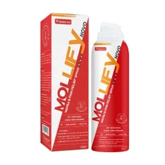 Xịt Giảm Đau Mollifynovo Warm & Pain Relief - Dầu Xoa Bóp Giảm Đau Xương Khớp, Massage Cổ Vai Gáy Chai 50ml