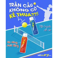 Xịt Giảm Đau Mollifynovo Warm & Pain Relief - Dầu Xoa Bóp Giảm Đau Xương Khớp, Massage Cổ Vai Gáy Chai 50ml
