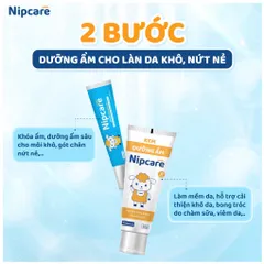 Kem bôi dưỡng ẩm Nipcare - lanolin dùng cho nứt đầu ti, nứt gót chân, khô môi, hăm tả