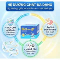 Cốm vi sinh hỗ trợ tiêu hóa Bioacimin Gold Meracine (30 gói) 850781