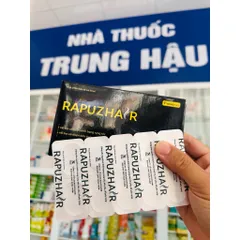 Viên uống RAPUZHAIR - Giúp giảm gãy rụng, cải thiện tình trạng mọc tóc, tóc chắc khoẻ (Hộp 30 viên)
