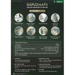 Viên uống RAPUZHAIR - Giúp giảm gãy rụng, cải thiện tình trạng mọc tóc, tóc chắc khoẻ (Hộp 30 viên)