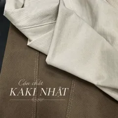 [Mẫu Mới] Quần Bầu Kaki Nhật L1 - Ống Rộng Dáng Suông Có Túi Đáp Bụng - Chun Khuy Điều Chỉnh Bigsize