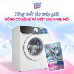 Bột Tẩy Lồng Máy Giặt Clean & Clean 300 gr