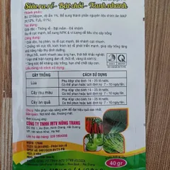 [NÔNG XANH] Phân Bón Vi Lượng SIÊU LÂN KẼM 40g - Đặc Hiệu Ra Rễ, Kích Chồi, Giải Độc Phèn