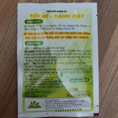 [NÔNG XANH]Phân Bón Chuyên Rau 50g - Siêu Kích Chồi, Nở Ngọn, Mập Cọng, Xanh Dày Lá Vượt Trội