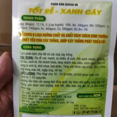 [NÔNG XANH]Phân Bón Chuyên Rau 50g - Siêu Kích Chồi, Nở Ngọn, Mập Cọng, Xanh Dày Lá Vượt Trội
