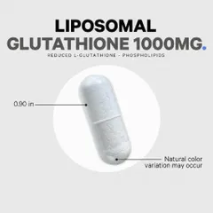 Viên uống đẹp da Codeage 1000mg Liposomal Glutathione - Hỗ trợ làm sáng da, hộp 60 viên, không GMO, sản xuất tại Mỹ