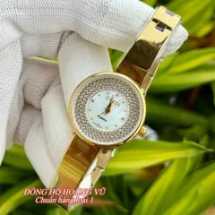 Đồng hồ Nữ CTZ mặt số full pha lê cực sang xịn. Kính sapphire. Máy Nhật. Chống nước tốt