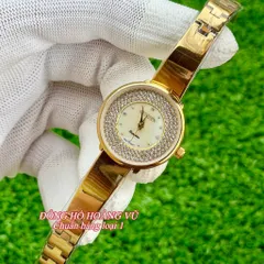 Đồng hồ Nữ CTZ mặt số full pha lê cực sang xịn. Kính sapphire. Máy Nhật. Chống nước tốt