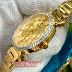 Đồng hồ Nữ SR 5Kim phong cách trẻ trung năng động cực sang. Size 34mm. Máy Nhật. Kính sapphire.
