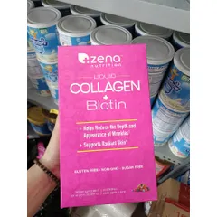[DATE 2027] Nước uống đẹp da Nước uống Collagen + Biotin Zena Liquid 900ml của Mỹ