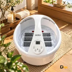 Bồn ngâm chân massage GKOCH SS-606D 7 lít, làm nóng và giữ nhiệt 450W