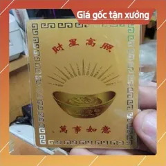 kim bài linh phù thần tài tứ cống HÀNG CAO CẤP, có hoả tốc 851819