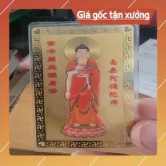 kim bài linh phù phật di đà HÀNG CAO CẤP, có hoả tốc 851822