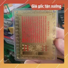 kim bài linh phù phật di đà HÀNG CAO CẤP, có hoả tốc 851822