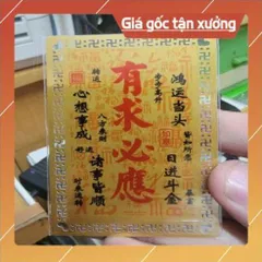 kim bài linh phù thiên thủ thiên nhãn HÀNG CAO CẤP, có hoả tốc 851835