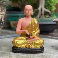 Tượng Thánh Tăng Sivali Tài Lộc - Cao 20 cm 2 màu cực đẹp - TƯỢNG SIVALY 20CM cực đẹp