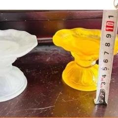 CHÂN ĐẾ ĐÈN CẦY THUỶ TINH - ĐẾ NẾN THUỶ TINH cực đẹp  DƯƠNG KHOA SHOP
