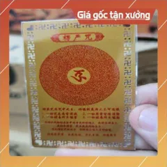 kim bài linh phù phật a di đà HÀNG CAO CẤP, có hoả tốc 851861