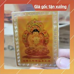 kim bài linh phù phật a di đà HÀNG CAO CẤP, có hoả tốc 851861